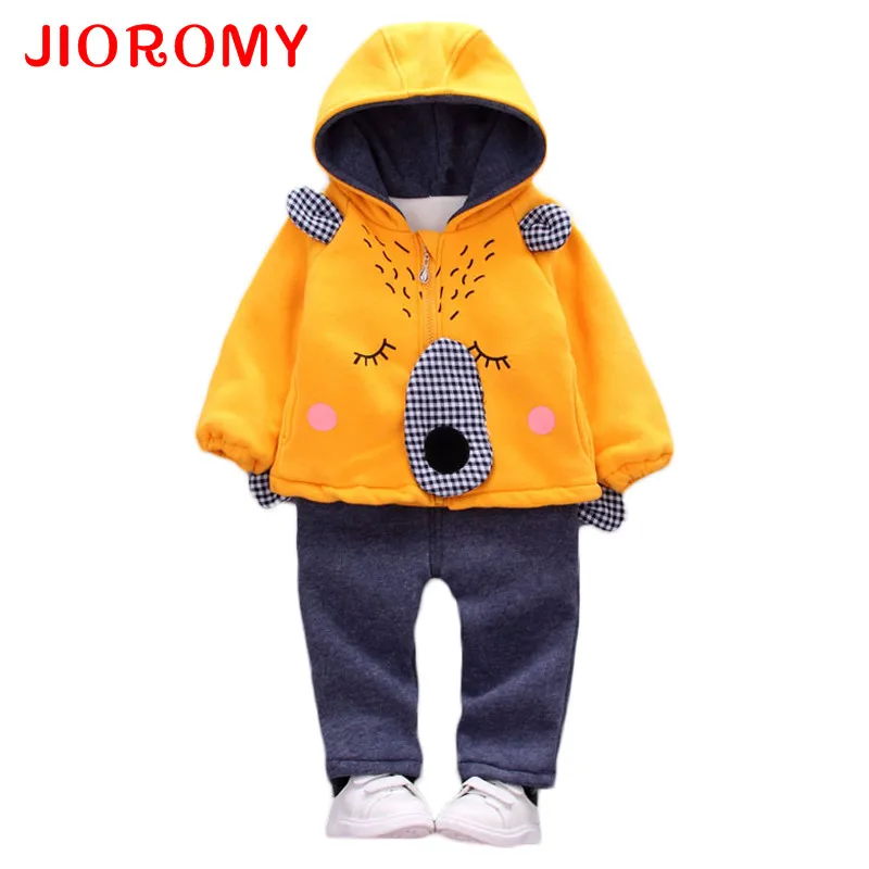 Комплект одежды для маленьких девочек JIOROMY 2019 костюм полных детей зимний