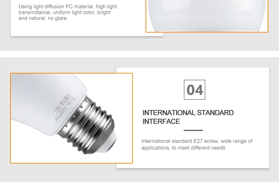 PIR Motion Sensor Smart LED Lamp With Radar Sensor 6500K 220V (14)