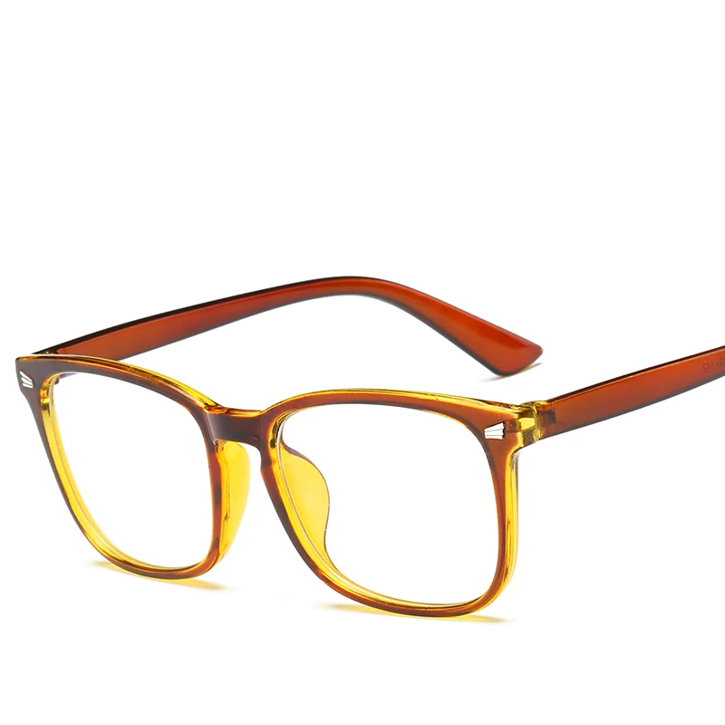 Классические популярные новые трендовые мужские и женские очки ретро модные высококачественные дизайнерские Квадратные прозрачные