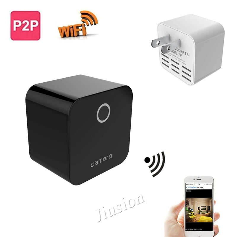 

HD 1080P Mini Wifi IP Camera Night Vision Wireless Remote Recording Video Voice Micro Camcorder Car Sport DV Charger