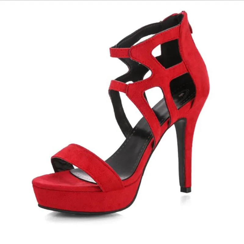 

Summer new front cross flower women's sandals fashion open toe super high heel platform waterproof platform women's sandals