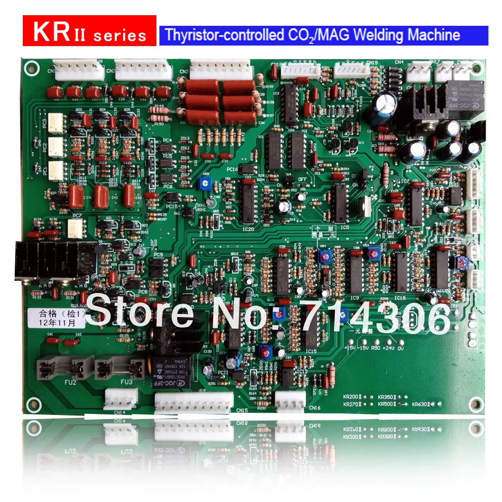 Control circuit board of KR- 500A PCB for MIG CO2 MAG welding machine with best selling and good quality Control circuit board of KR- 500A PCB for MIG CO2 MAG welding machine with best selling and good quality