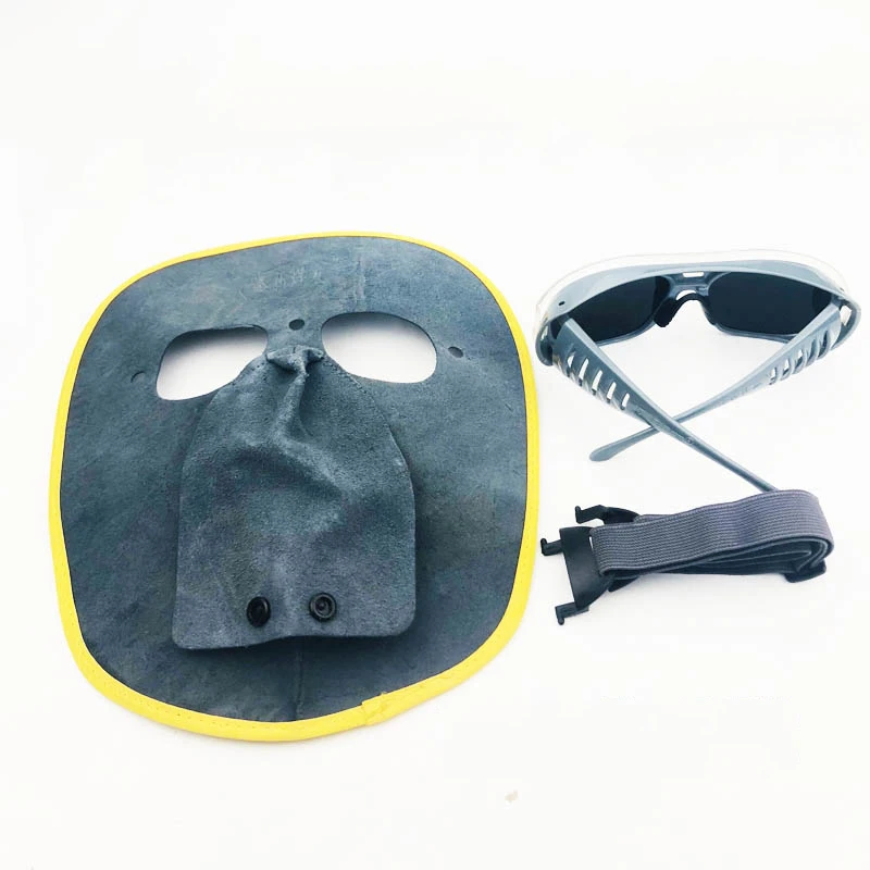 Сварочный шлем маска для лица PC очки теплоизоляция сварочный газ/аргоновая дуговая работа мягкая износостойкая защитная маска для лица - Цвет: TX13