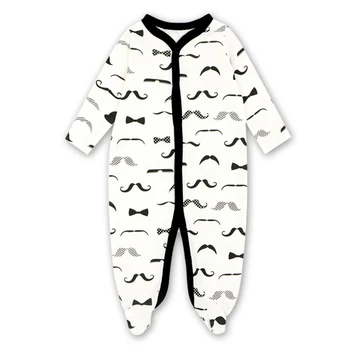 

Newborn Baby Boys Clothes Babies Girls Jumpsuits Footed Pajamas 3 6 9 12 Months Roupa Bebe Infant Long Sleeve One Pieces
