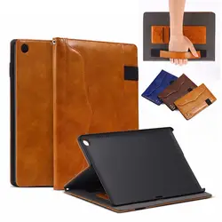 Из искусственной кожи планшет сумка для HuaWei M5 10,8 дюйма защитный бумажник чехол подставка складной чехол-книжка