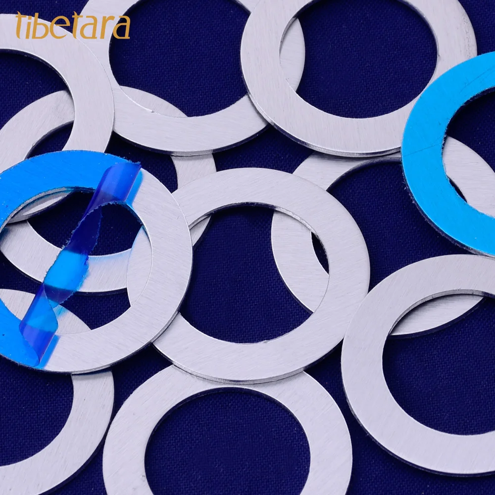 Aluminum Blank Round Circle Blank Washer Hand Stamping JewelryCircle Round Disc Blank20 to 39MM Available20 pieces/lot Jewelry Findings