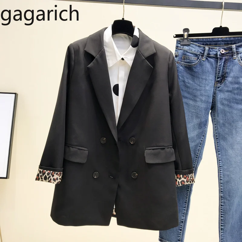

Gagarich Women Blazer 2019 Fashion Long Sleeve Solid Casual Slim Ladies Formal Jackets Blazer Feminino