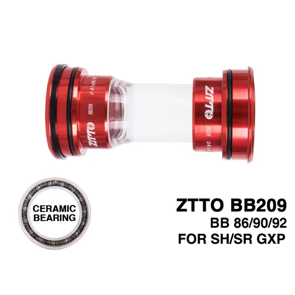 

ZTTO CERAMIC BB209 BB92 BB90 BB86 Press Fit Bottom Brackets for Road Mountain bike Parts 24mm Crankset BB GXP 22mm chainset