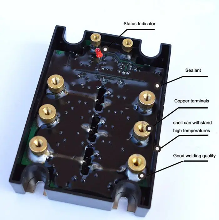 Relé de Estado ac para Contator de Estado Sólido Trifásico 200a ca 127v220v 10 China state relay Suppliers