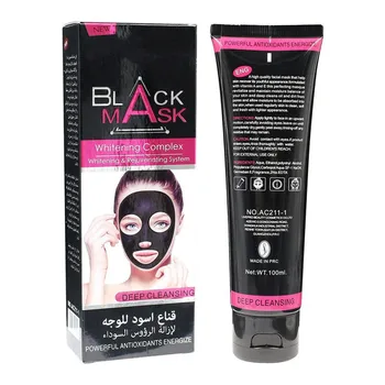 

Blackhead Masks Remove Dead Sea Mud Mask Facial Masks Deep Cleansing Purifying Peel Off Black Nud Facail Face black Mask