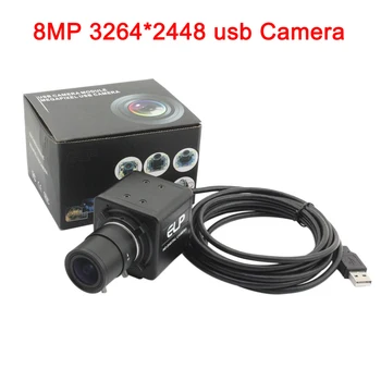 

8MP usb camera 3264X2448 MJPEG 15fps Sony IMX179 video box inside surveillance digital camera module with 5-50mm varifocal lens
