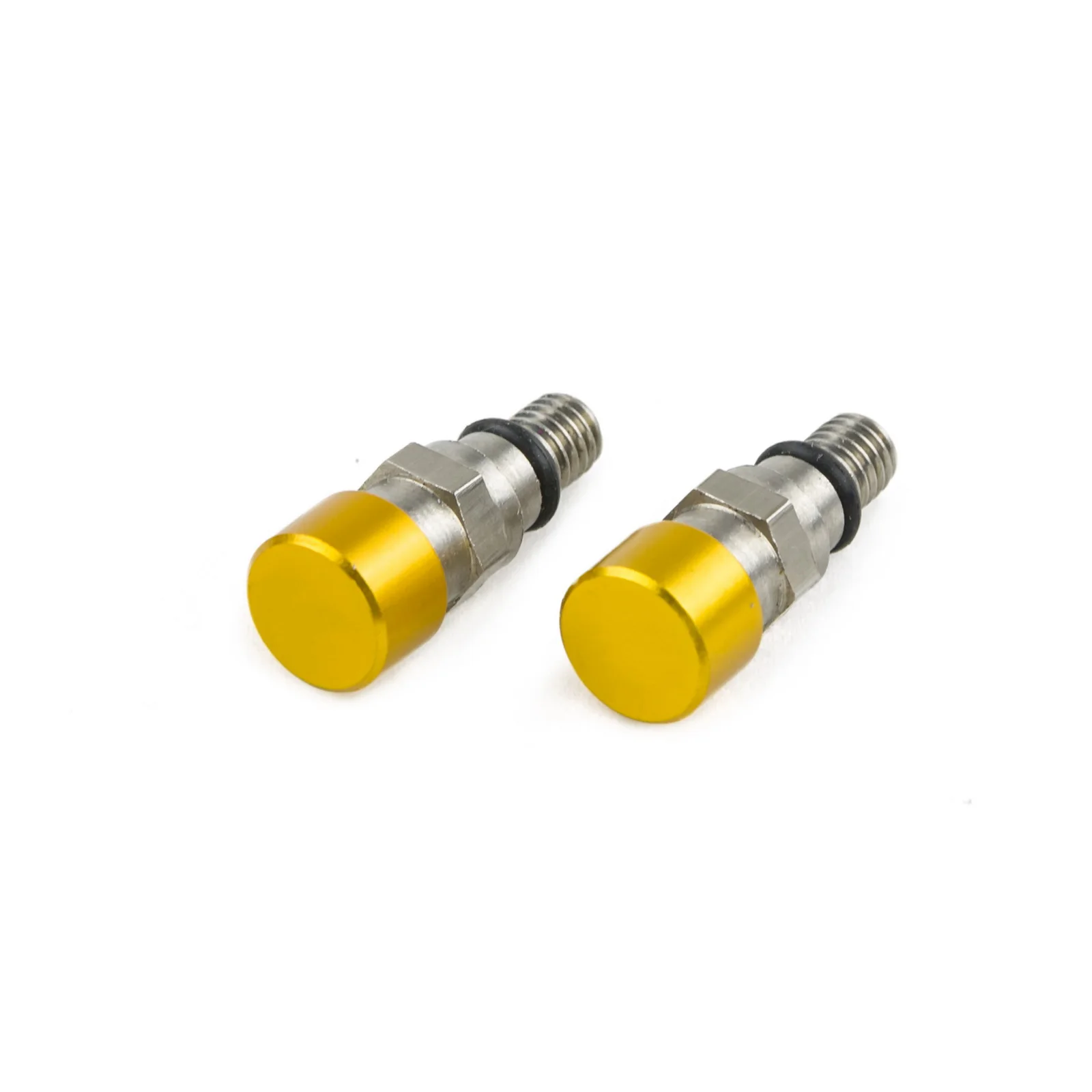 M5x0.8 Fork Air Pressure Bleeder Relief Valves Set For YAMAHA WR250 WR250F WR250R WR250X WR400F WR426F WR450F Etc OFF-Road Bikes