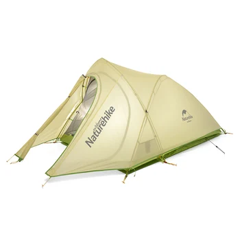 

NatureHike New arrival Tent Camping 2 Person Waterproof Double Layer Outdoors Camping Durable Gear Picnic Tents Green Grey