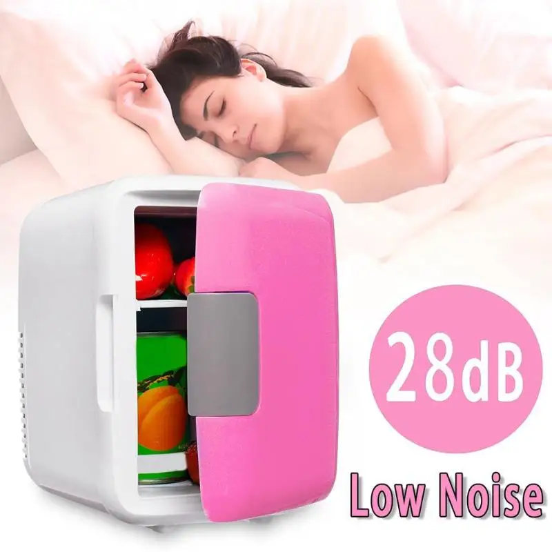 

2020 New 4L cosmetic heating Low Noise Dual-Use Home Charging Refrigerators Freezer Cooling Heating Boxes Fridge 220V/12V