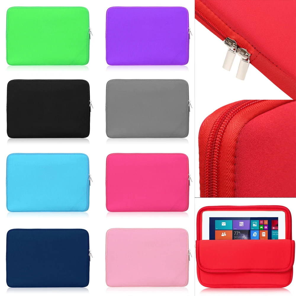 

Tablet Case Sleeve Bag Cover Protective Pouch Shockproof For Apple iPad mini Air Pro 9.7 10.5 Samsung Galaxy Tab Huawei MediaPad