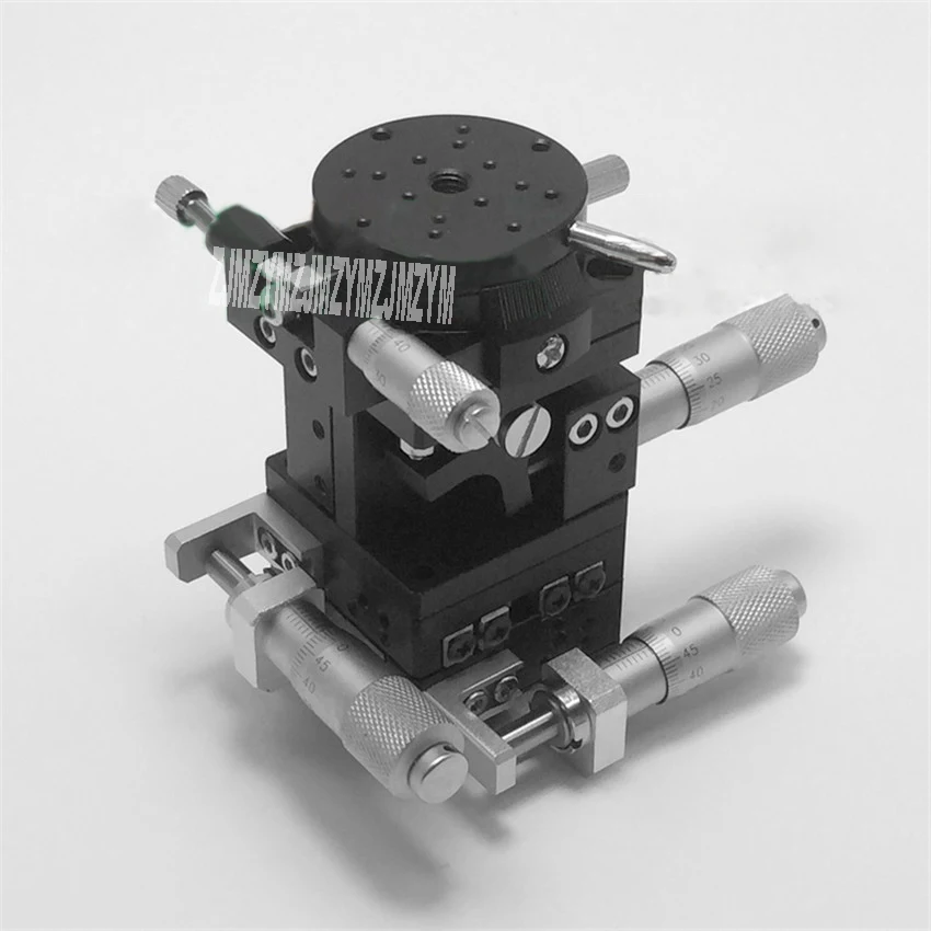 

New XYZR Axis LTP40-LM Manual Work Slider Trimming Platform Linear Stage Bearing Fine-tuning Sliding Table 9.8N (1kgf) 40*40mm