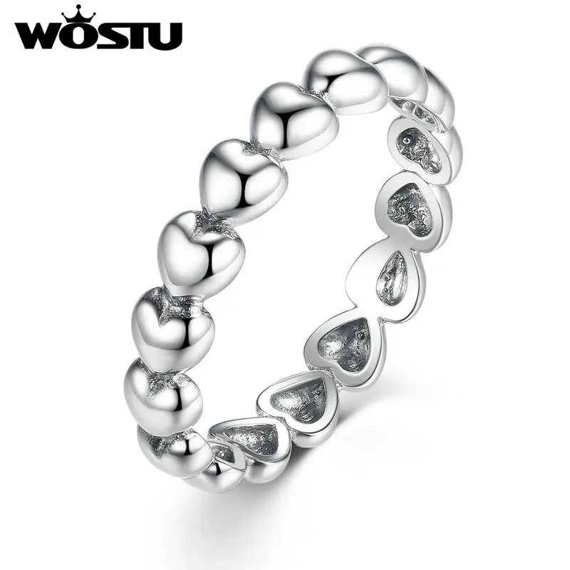 

Aliexpress Wholesale Silver Full Of Love Heart Rings Compatible With Original Ring Fashion Jewelry Gift