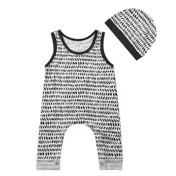 

Newborn Baby Cotton Romper Infant Boy Girl Clothing Jumpsuit Sleeveless Cute Summer Cotton Kids Clothes Outfit