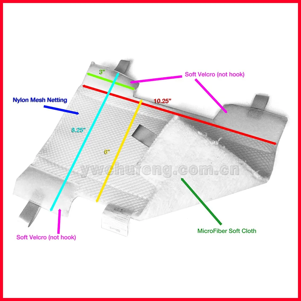 Вакуумные микрофибры Замена колодки для акулы мупс очистка пола
