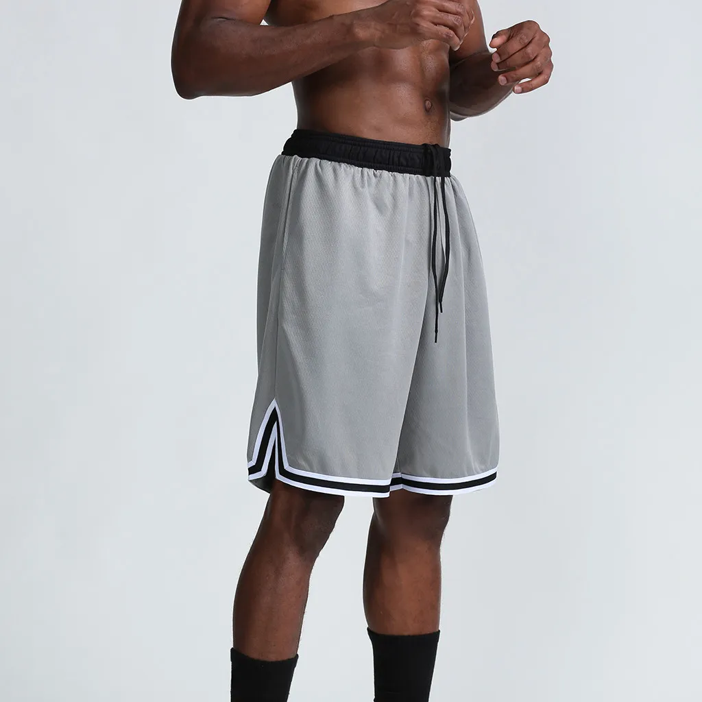 Баскетбольные спортивные пять шорт, черные, красные, белые, дышащие, быстросохнущие, свободные, для фитнеса, баскетбола, пять шорт