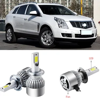 

2pcs 9005/HB3 6500K Single Beam LED Headlights Fog Lamp Bulbs For Cadillac SRX 2013-2015