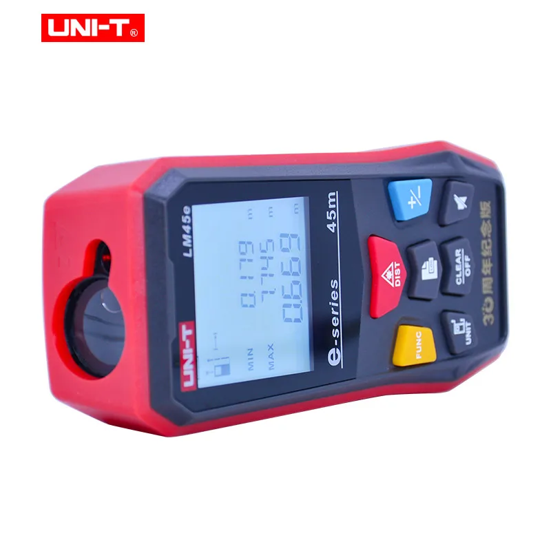 Лазерный дальномер UNI T LM45e LM60e цифровой лазерный 45 м/60 м с добавлением/вычитанием