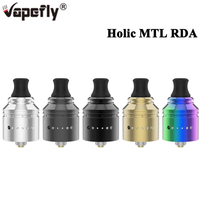 Оригинальный испаритель Vapefly Holic MTL RDA с шестью уровнями контроля воздушного