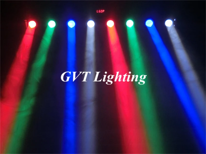 Светодиодный световой луч 8x12 Вт RGBW Quad DMX512 светодиодный светильник с подвижной
