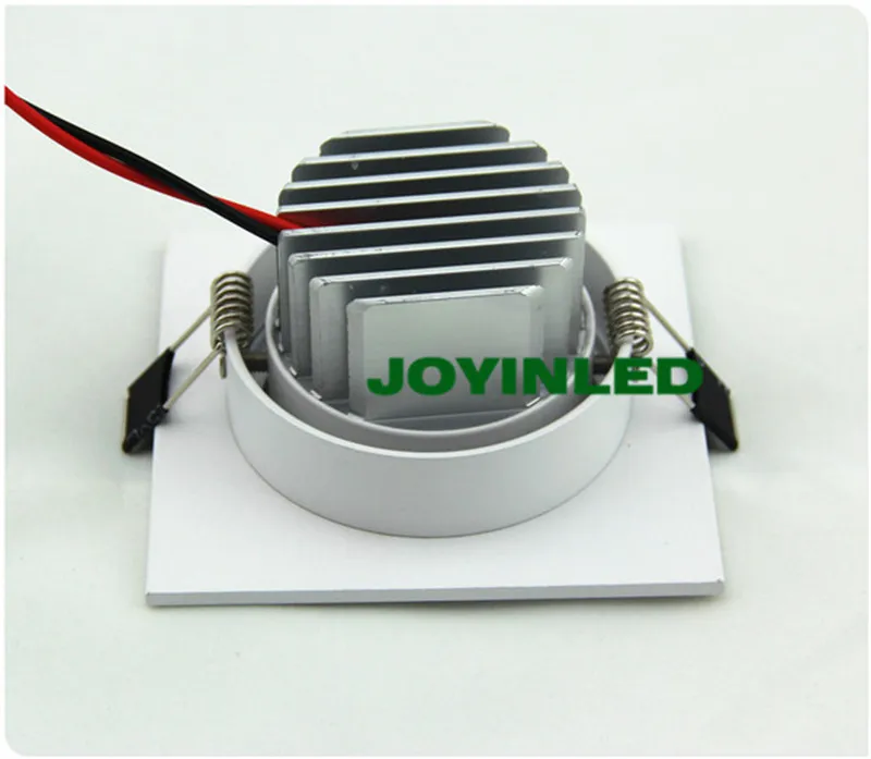 White square led downlight led ceiling lamp 3W with Driver WW CW B (2)
