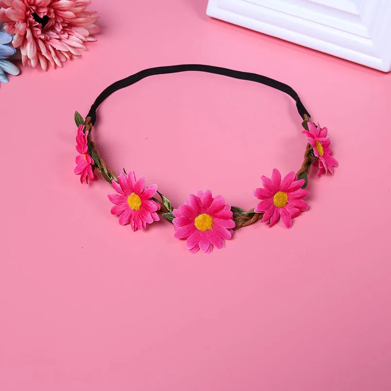flower garland style 3-red