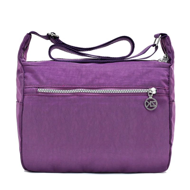 النايلون نساء رسول حقائب عارضة مخلب carteira خمر السيدات حقيبة الإناث أكياس crossbody حقائب الكتف