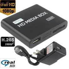 Бренд NewMini Full HD 1080p USB внешний HDD плеер с SD MMC кардридер хост поддержка MKV HDMI HDD медиаплеер 12002163