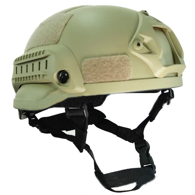 

Mich 2002 Tactical Operation Airsoft Paintball Helmet wargame ARC Rail NVG Mount