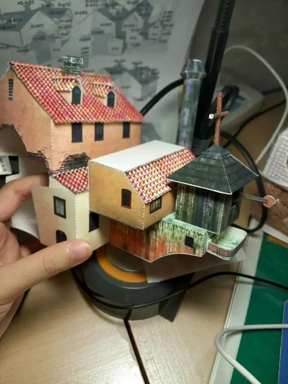 50 см DIY Тамия Howl движущийся Замок головоломки 3D бумажная модель строительные наборы высокие земли версия сборные игрушки для детей
