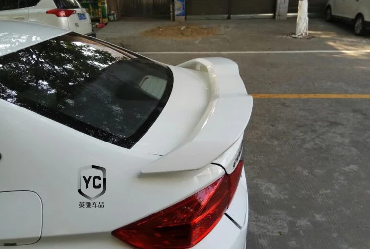 Для Honda City Spoiler GT style украшение в виде хвостового крыла ABS пластик Неокрашенный Грунтовка задний спойлер багажника