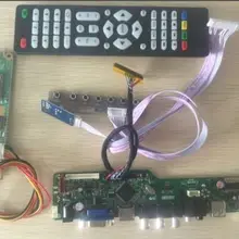 Latumab комплект для LTN154AT07 ТВ+ HDMI+ VGA+ USB светодиодный ЖК-экран контроллер драйвер платы