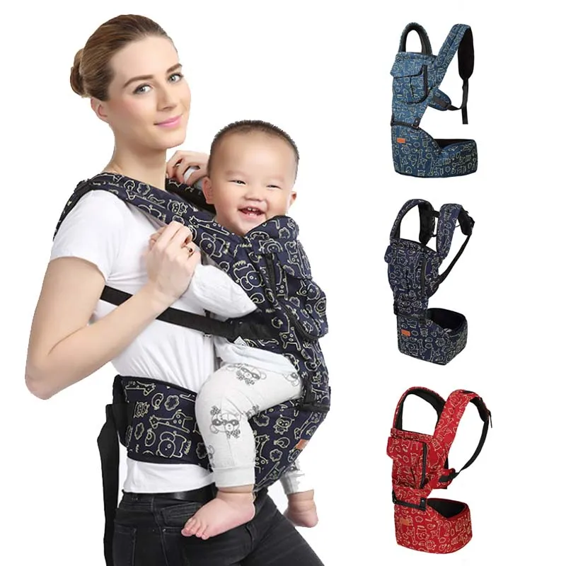 Baby Carrier Hip Seat Waist Belt Cotton Infant Backpack Newborn