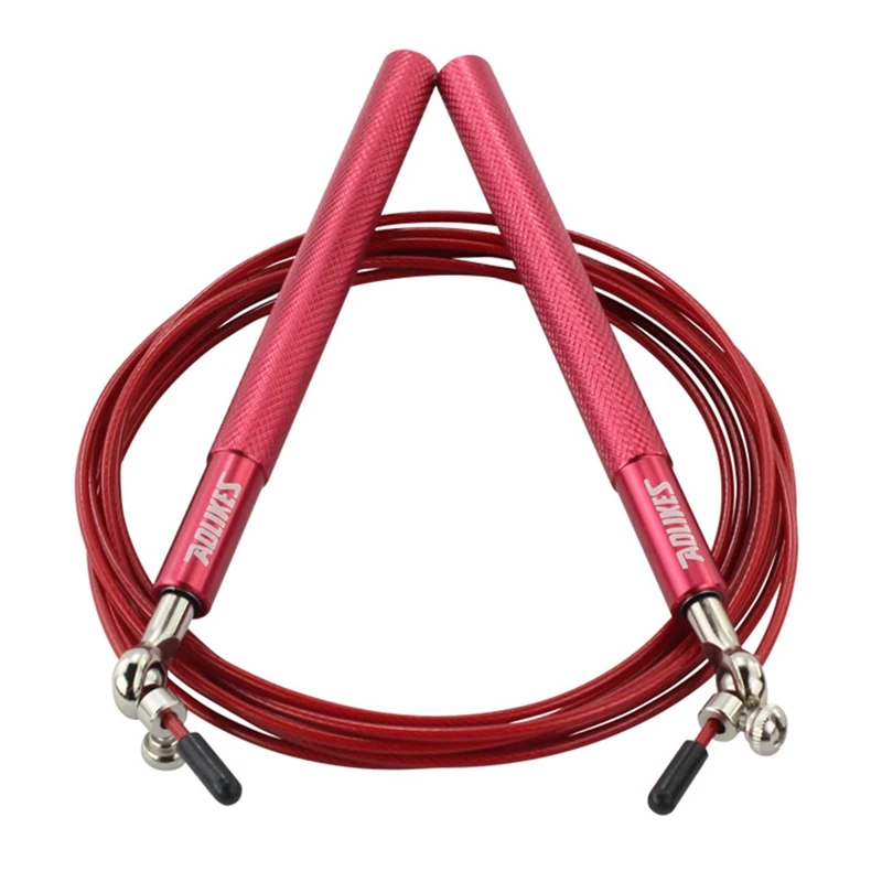 

Hot Aluminum Alloy Jump Rope Adult Steel Wire Racing Jumping Weight Skip Ropes Body Building Fitness Accessories