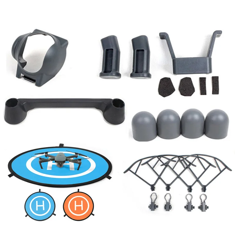 $47.77 in DJI Mavic Pro Accessories kit Drone landing padQuick Release Propeller Prop Guards Landing G