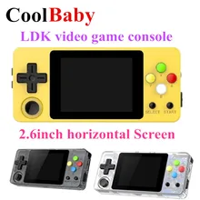 LDK с открытым исходным кодом игровая консоль мини ретро CoolBaby портативные игровые плееры портативная консоль HD ретро мини consola мальчик Тетрис