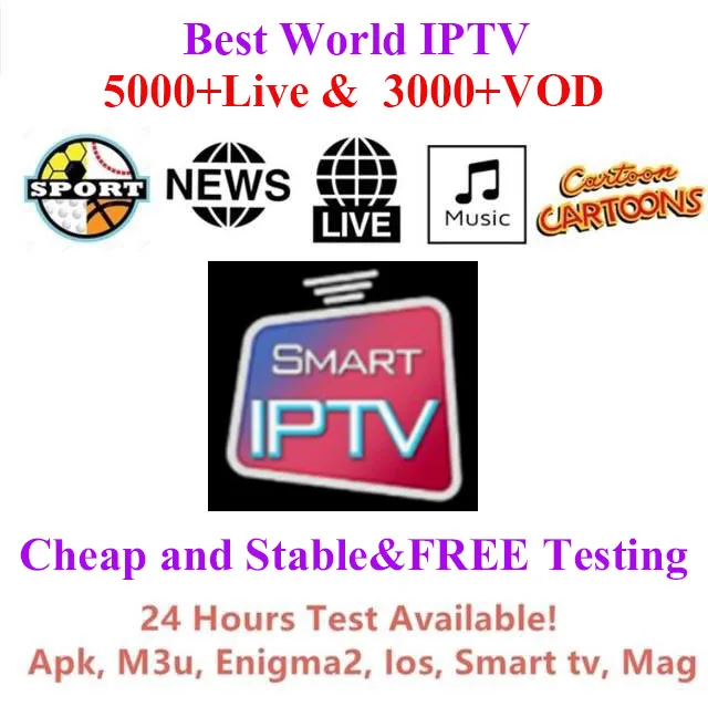 Лучшее мировое IPTV 5000+ Live M3u подписка США Великобритания Германия Канада Франция Швейцария Австралия Albania Арабский IP tv Android tv Box