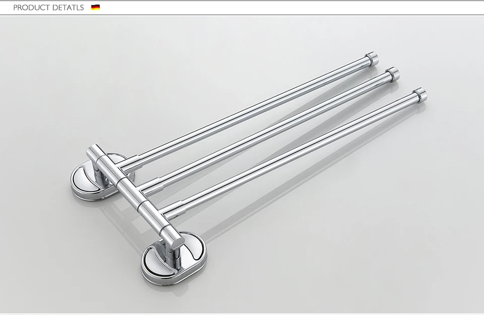 LEDEME нержавеющая сталь полка для хранения 360 градусов вращения штанги полотенец стойка для домашних запасов ПОЛОТЕНЦЕДЕРЖАТЕЛЬ для ванной