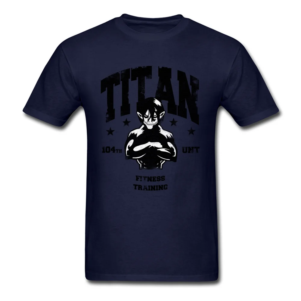 Titan Fitness Cotton Tops T Shirt for Men Normal T Shirt Crazy Funny O-Neck Sweatshirts Short Sleeve Free Shipping Titan Fitness navy