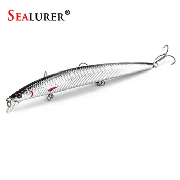 

1pcs Fishing Lure Plastic Hard Bait 18cm/26g long Minnow Pesca Fishing Tackle Isca Artificial Bait Crankbait Swimbait