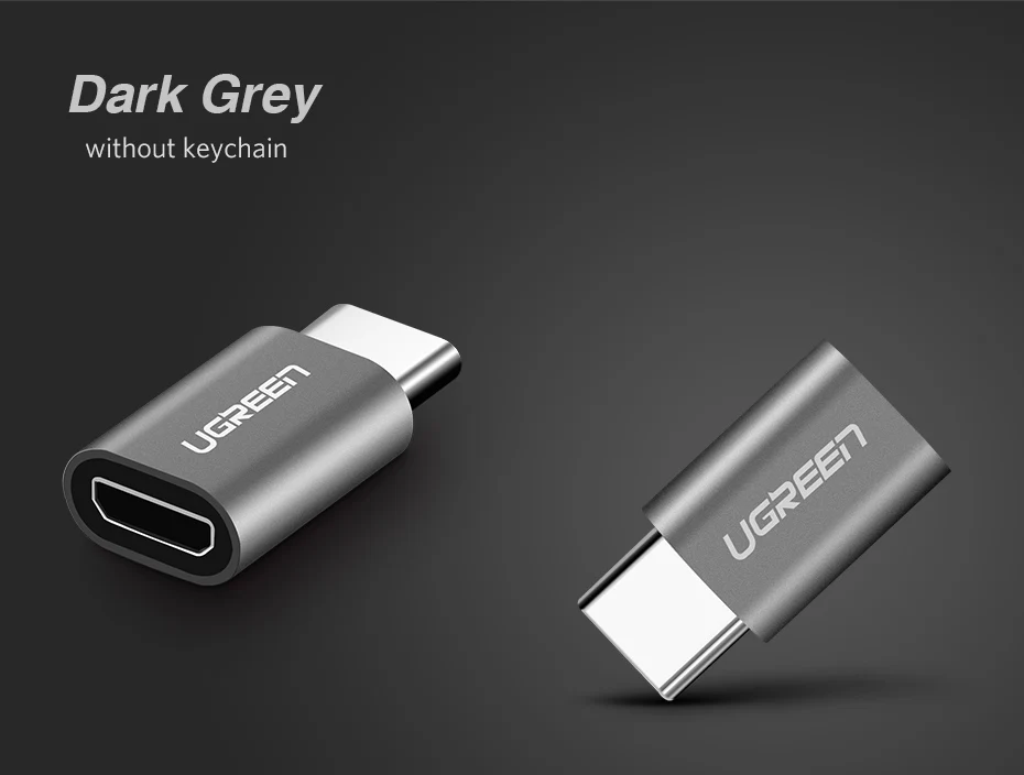 Ugreen usb micro адаптер micro usb к usb c адаптер для samsung s8 s9 sony huawei p20 sony xiaomi 8 type c зарядное устройство otg конвертер