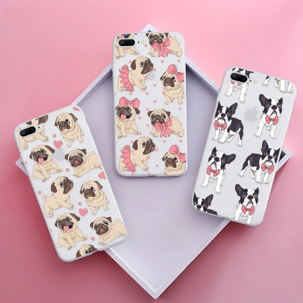 

Cute Dogs Cover For Samsung Galaxy S10 Plus S10e A3 A5 2016 A7 2017 A9 A6 A8 Plus 2018 A30 A40 A50 A70 M10 M20 M30 G530 TPU Case