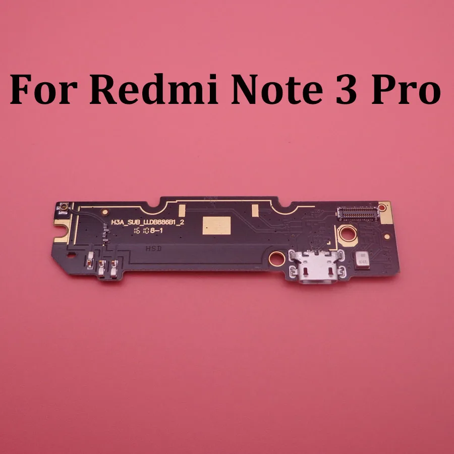 Для Xiaomi Redmi Note 3 Note3 Pro микрофонный модуль+ USB плата с зарядным портом гибкий кабель Соединительный разъем части