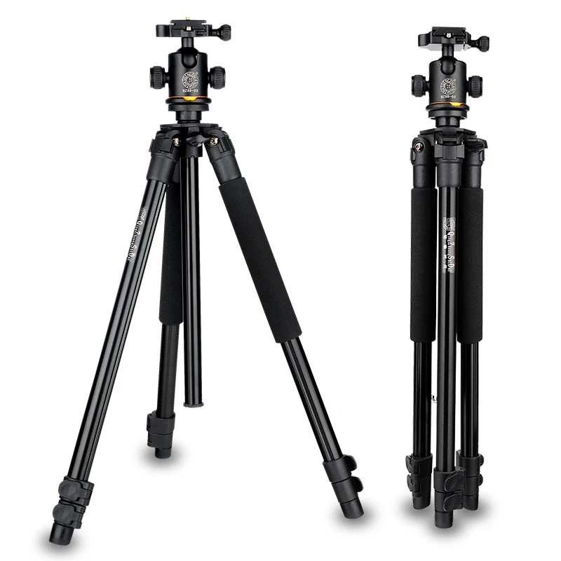 Портативный штатив QZSD Q360 Pro Трипод для цифровой зеркальной камеры Canon Nikon