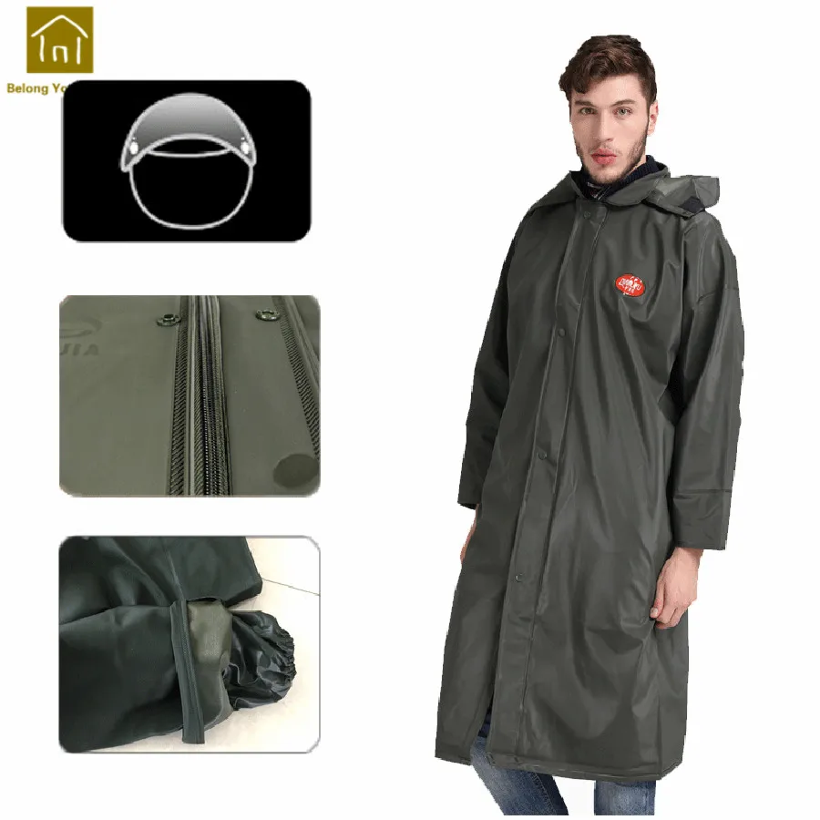 

Double Raincoat Waterproof Rain Jacket Windbreaker Capa De Chuva Camping Fishing Overalls Impermeable Rain Gear Cycling LKR183