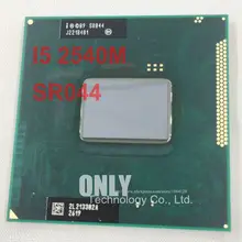 

Shipping free original Intel Core i5 2540M CPU 3M 2.6GHz socket G2 Dual-Core Laptop processor i5-2540m for HM65 HM67 QM67 HM76